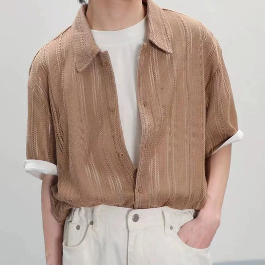 Open Weave Shirt for Men
