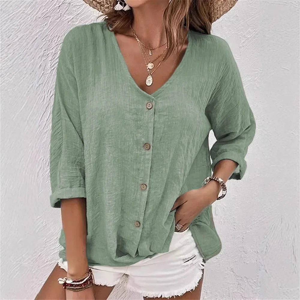 The Button-Up Top for Women